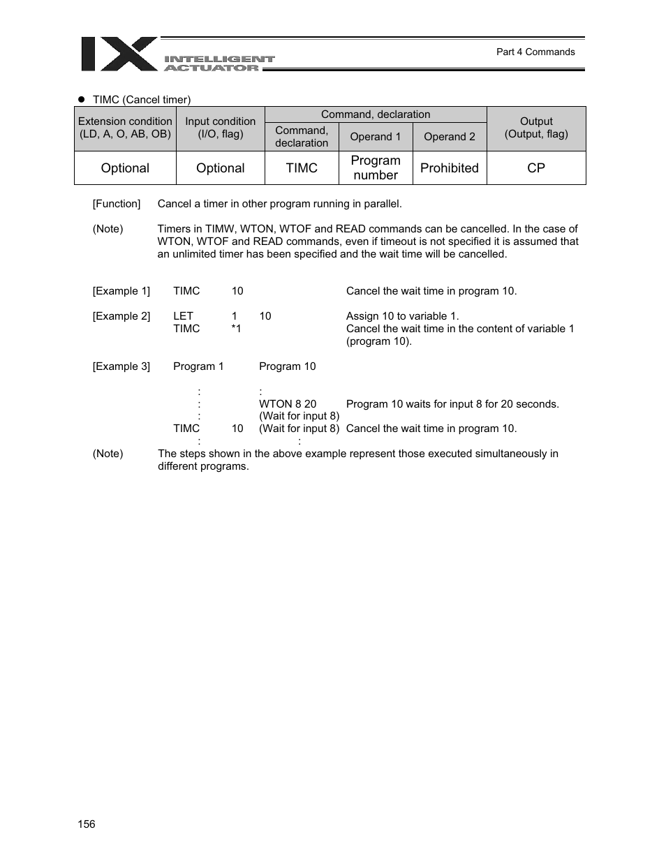 IAI America XSEL-QX User Manual | Page 180 / 558