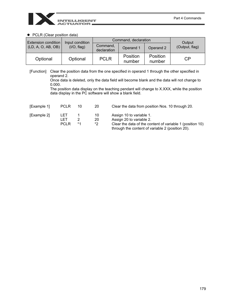 IAI America XSEL-QX User Manual | Page 203 / 558