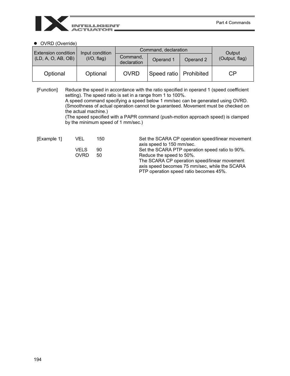 IAI America XSEL-QX User Manual | Page 218 / 558