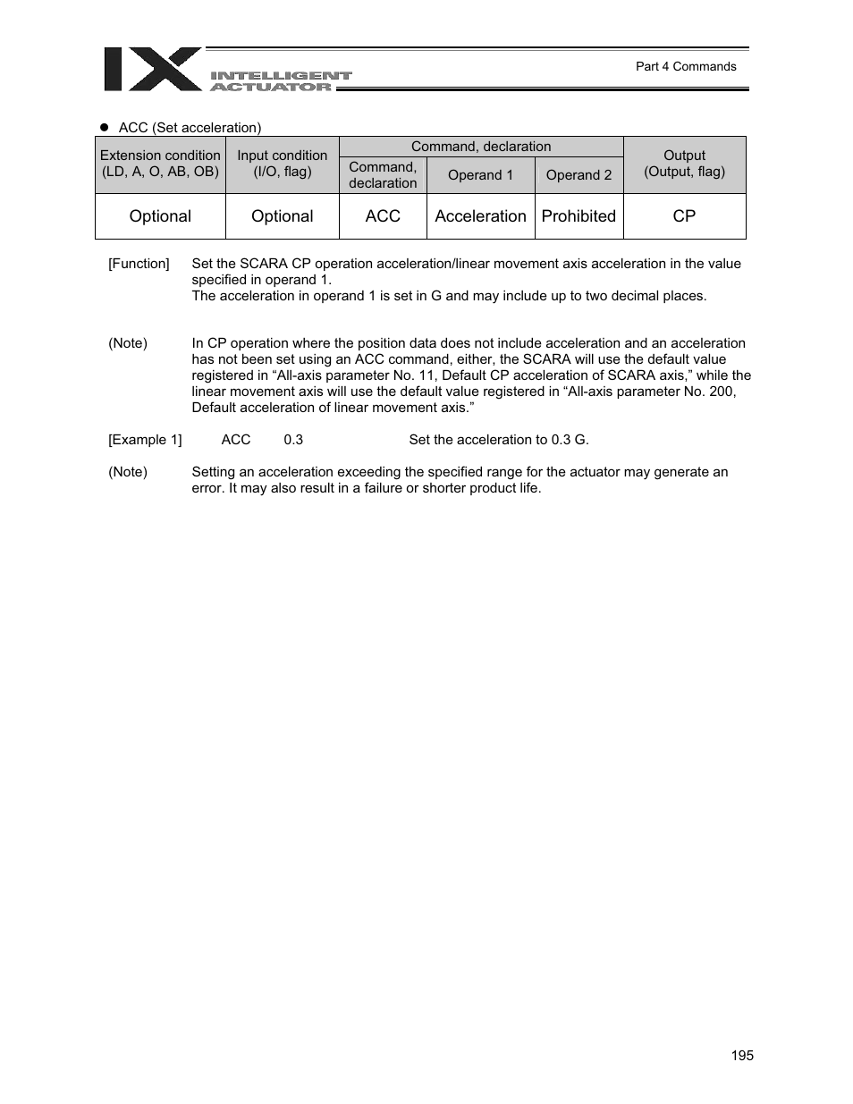 IAI America XSEL-QX User Manual | Page 219 / 558