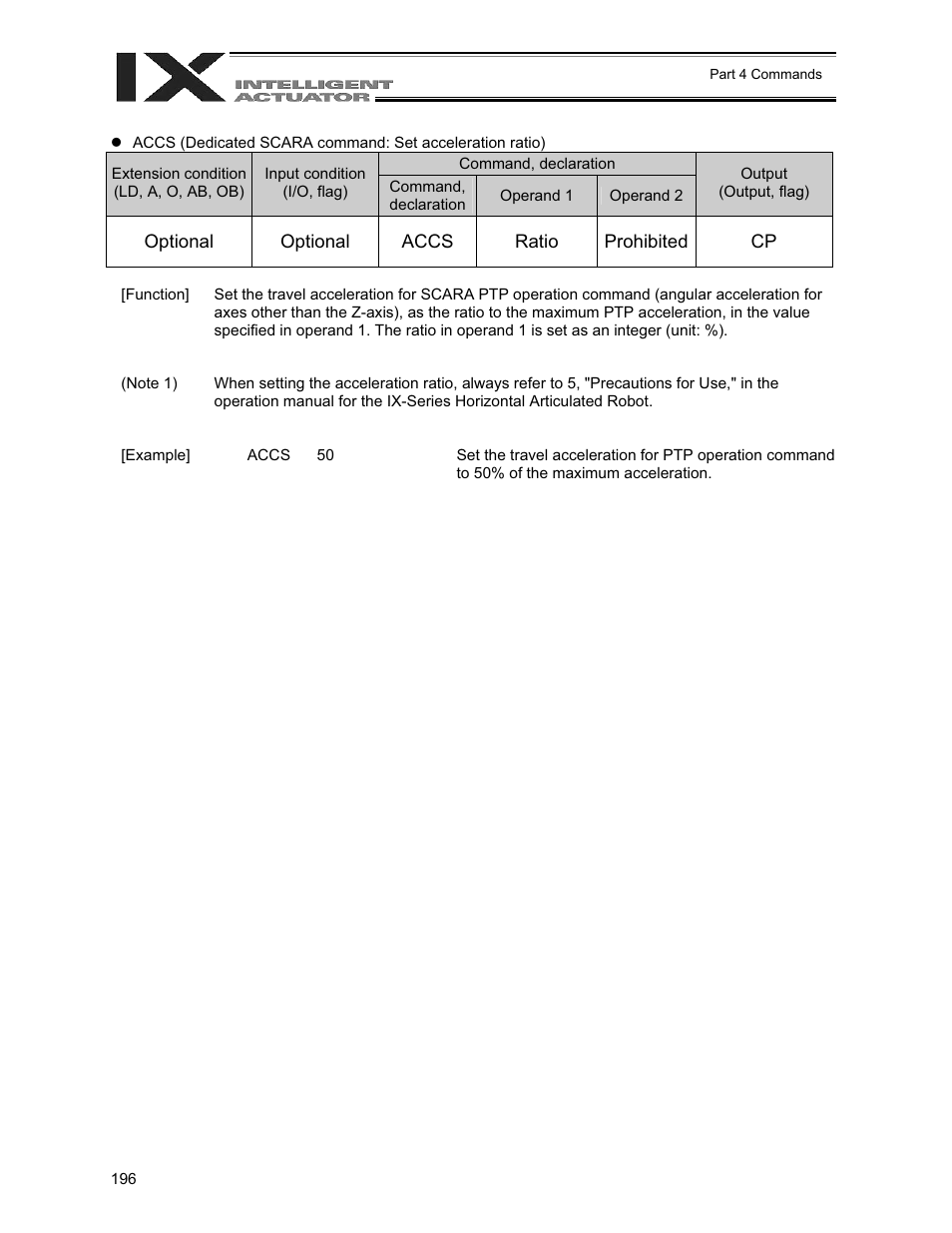 IAI America XSEL-QX User Manual | Page 220 / 558