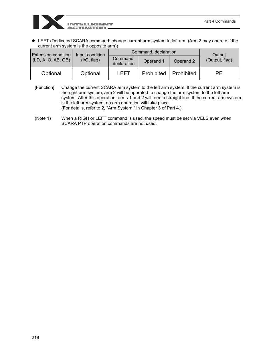 IAI America XSEL-QX User Manual | Page 242 / 558
