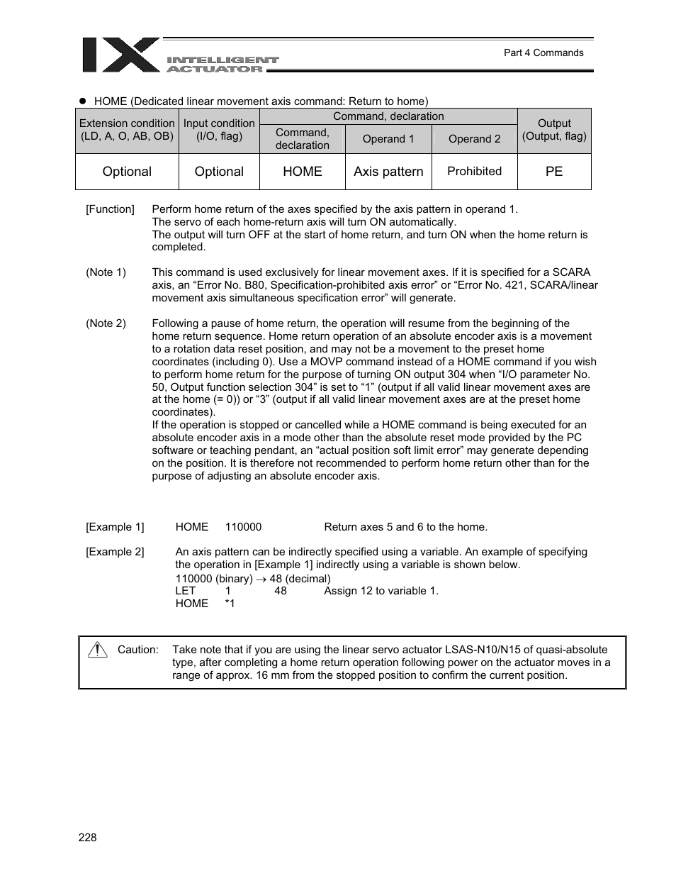 IAI America XSEL-QX User Manual | Page 252 / 558