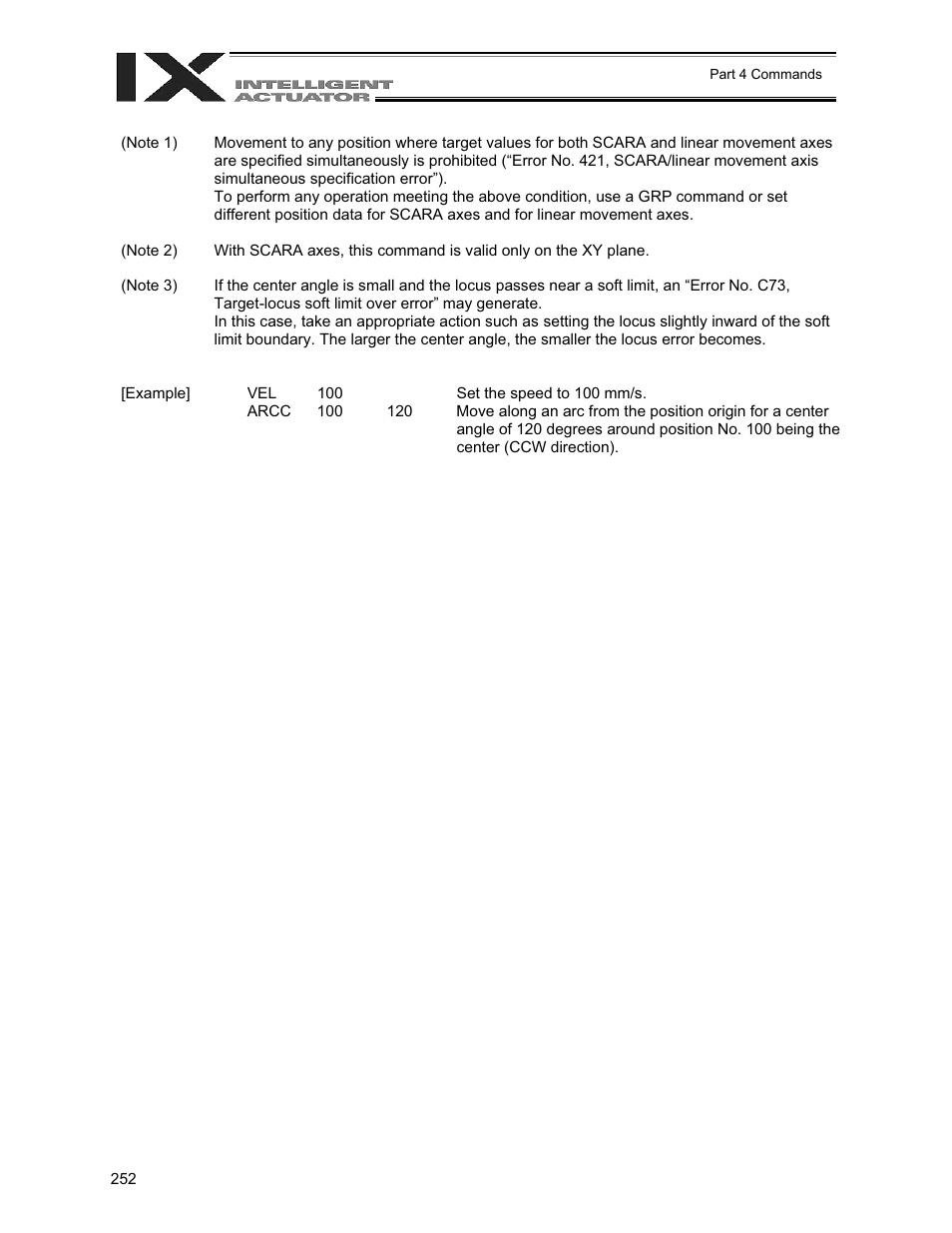 IAI America XSEL-QX User Manual | Page 276 / 558