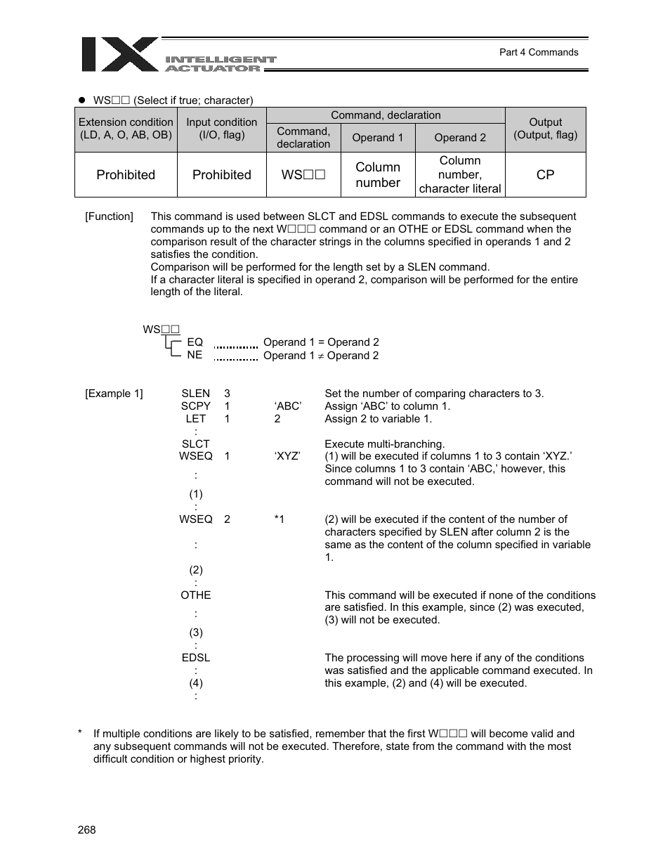 IAI America XSEL-QX User Manual | Page 292 / 558