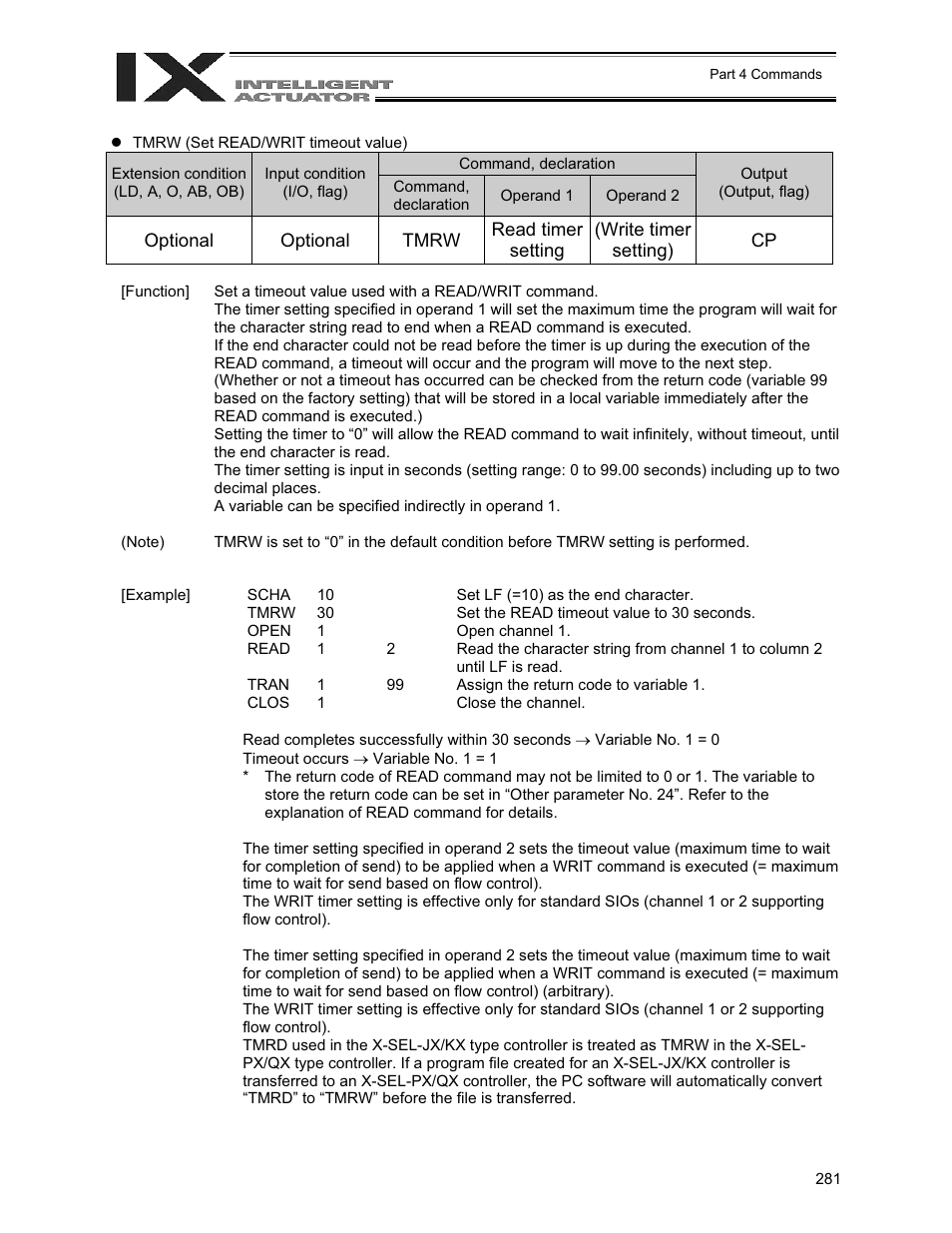 IAI America XSEL-QX User Manual | Page 305 / 558