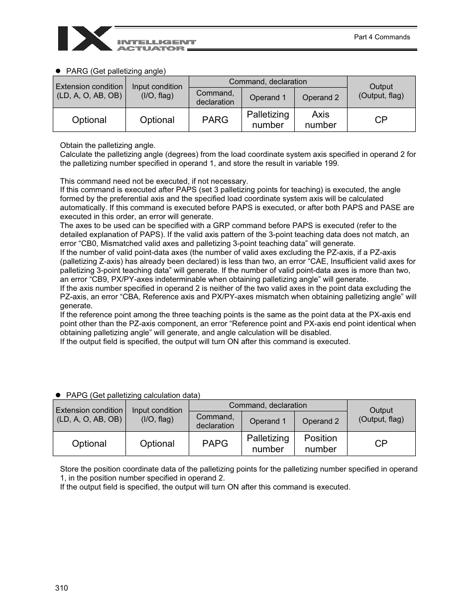 IAI America XSEL-QX User Manual | Page 334 / 558