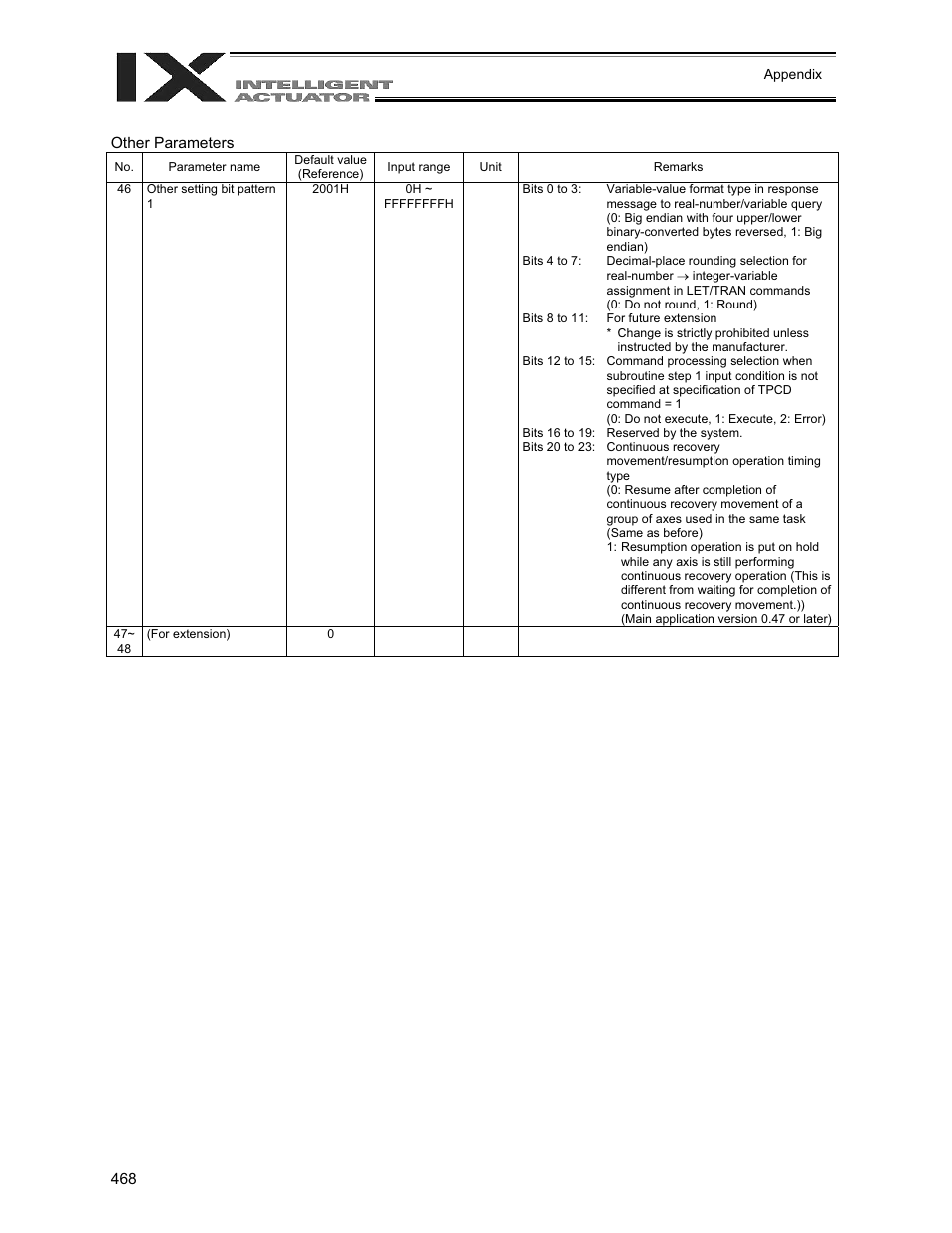 IAI America XSEL-QX User Manual | Page 492 / 558