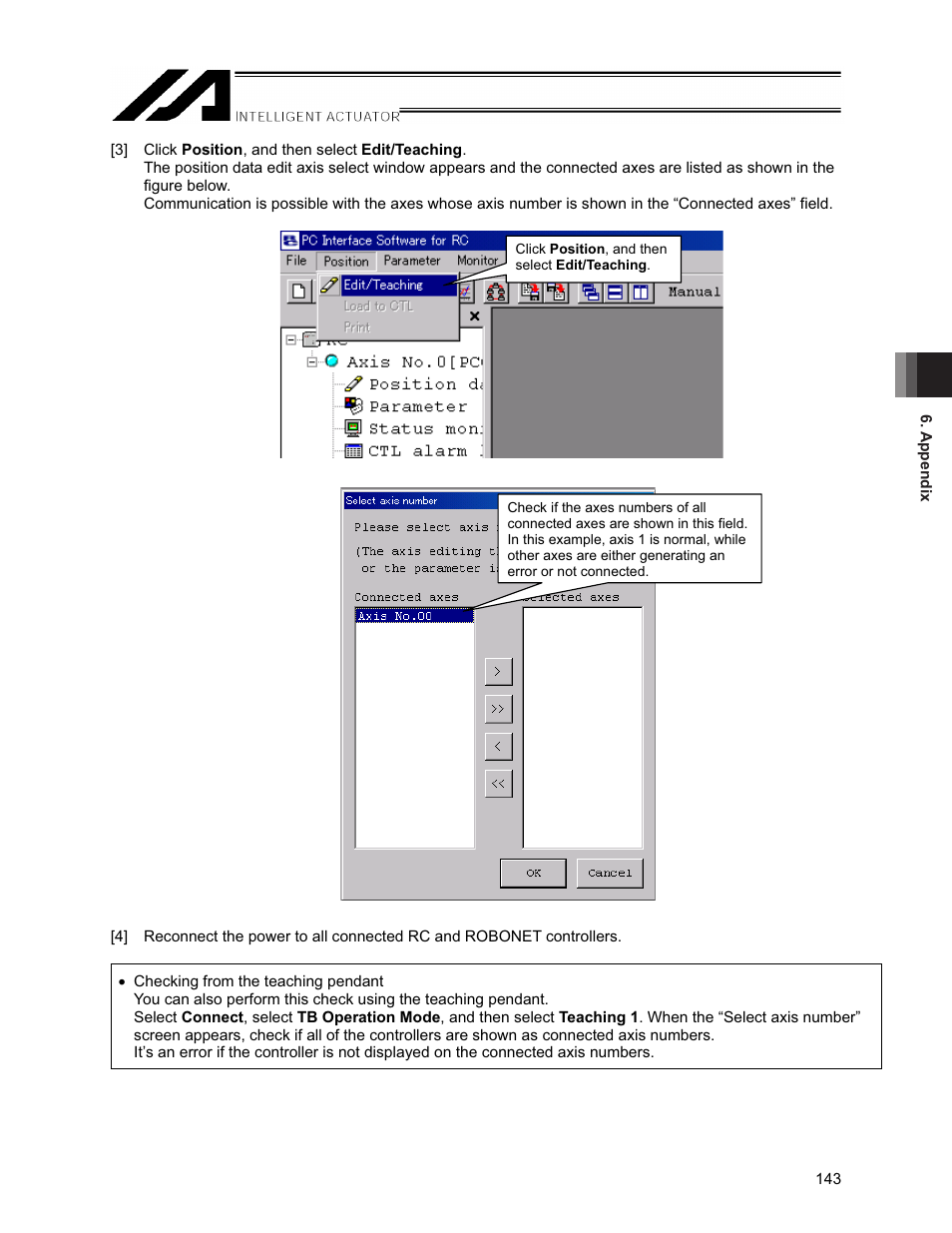 IAI America XSEL-S User Manual | Page 149 / 154