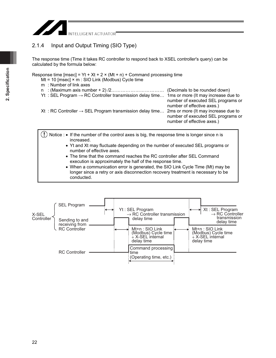 IAI America XSEL-S User Manual | Page 28 / 154