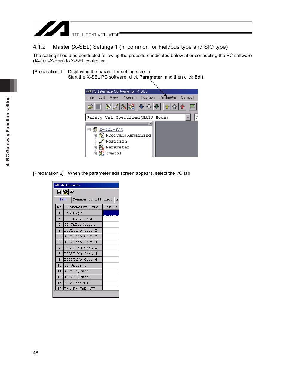 IAI America XSEL-S User Manual | Page 54 / 154