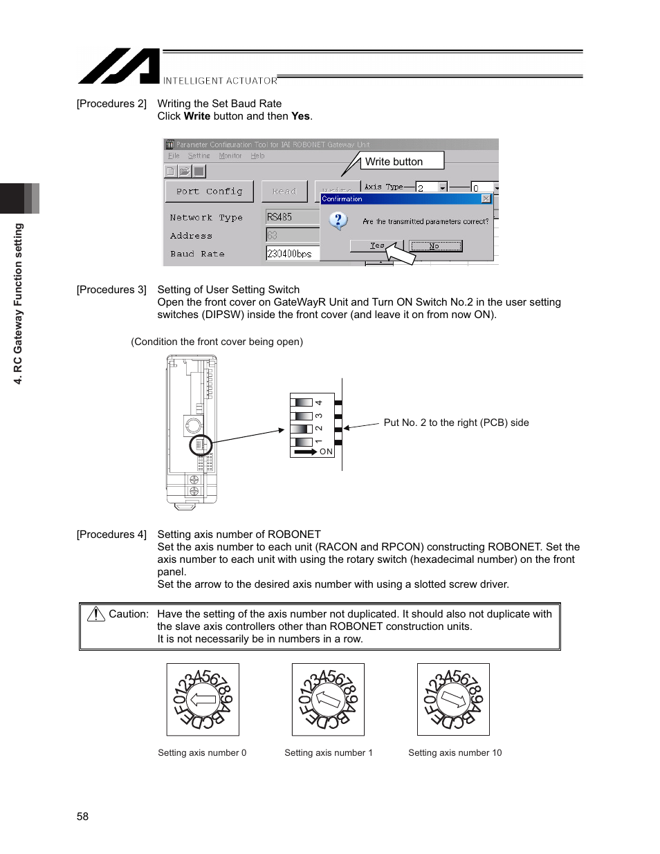 IAI America XSEL-S User Manual | Page 64 / 154