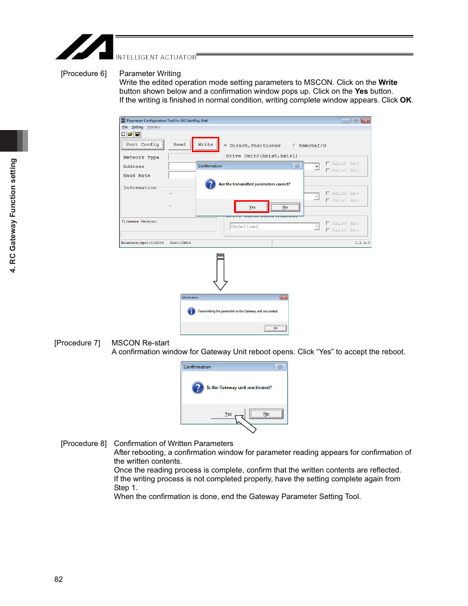 IAI America XSEL-S User Manual | Page 88 / 154