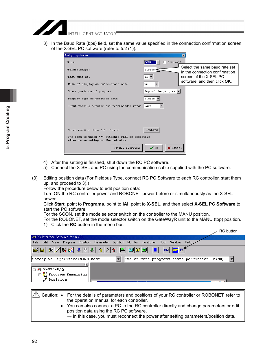 IAI America XSEL-S User Manual | Page 98 / 154