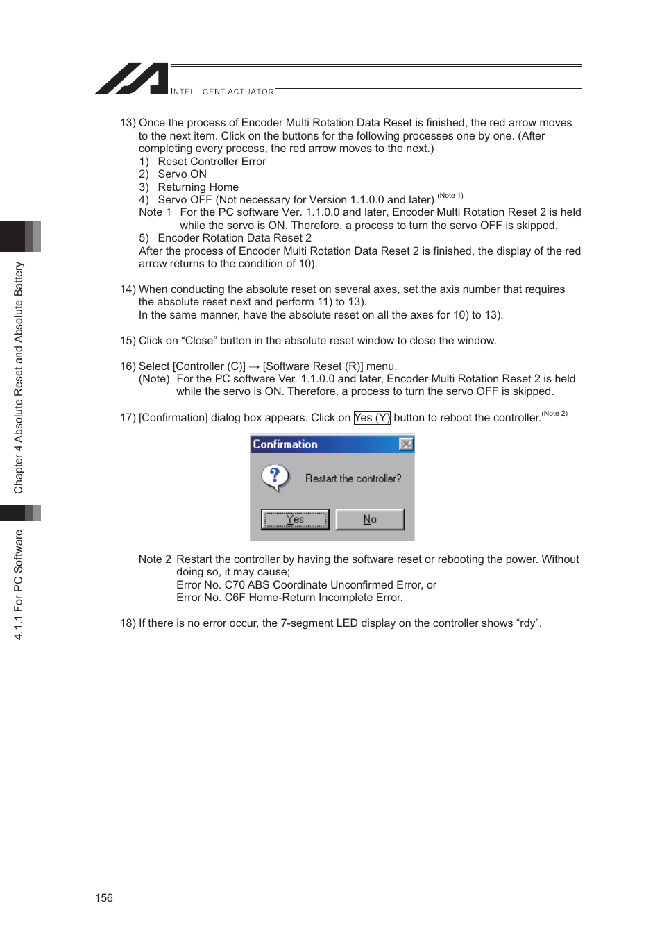 IAI America XSEL-S User Manual | Page 164 / 544