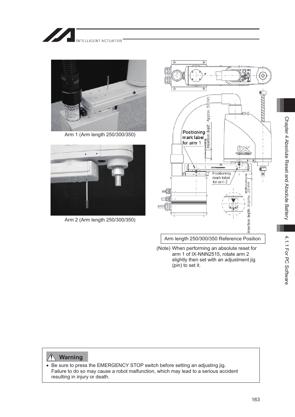 IAI America XSEL-S User Manual | Page 171 / 544