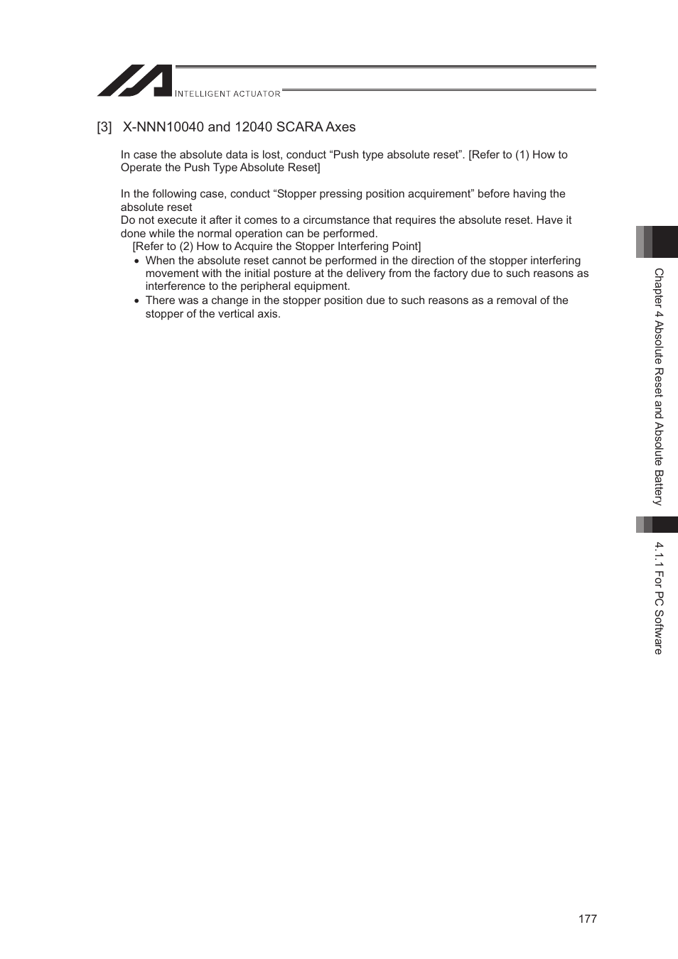 IAI America XSEL-S User Manual | Page 185 / 544