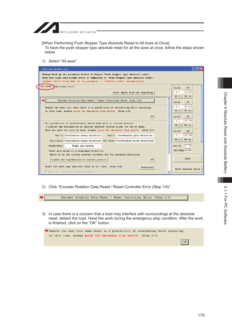 IAI America XSEL-S User Manual | Page 187 / 544