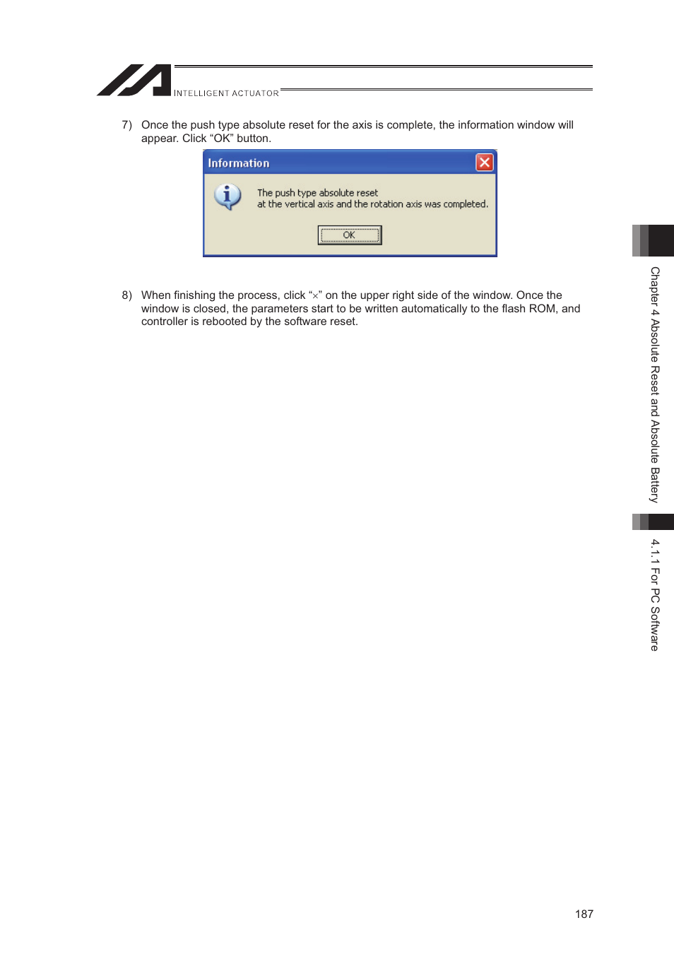 IAI America XSEL-S User Manual | Page 195 / 544