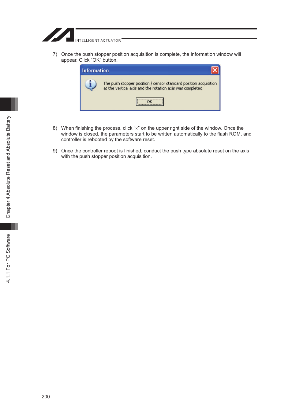 IAI America XSEL-S User Manual | Page 208 / 544