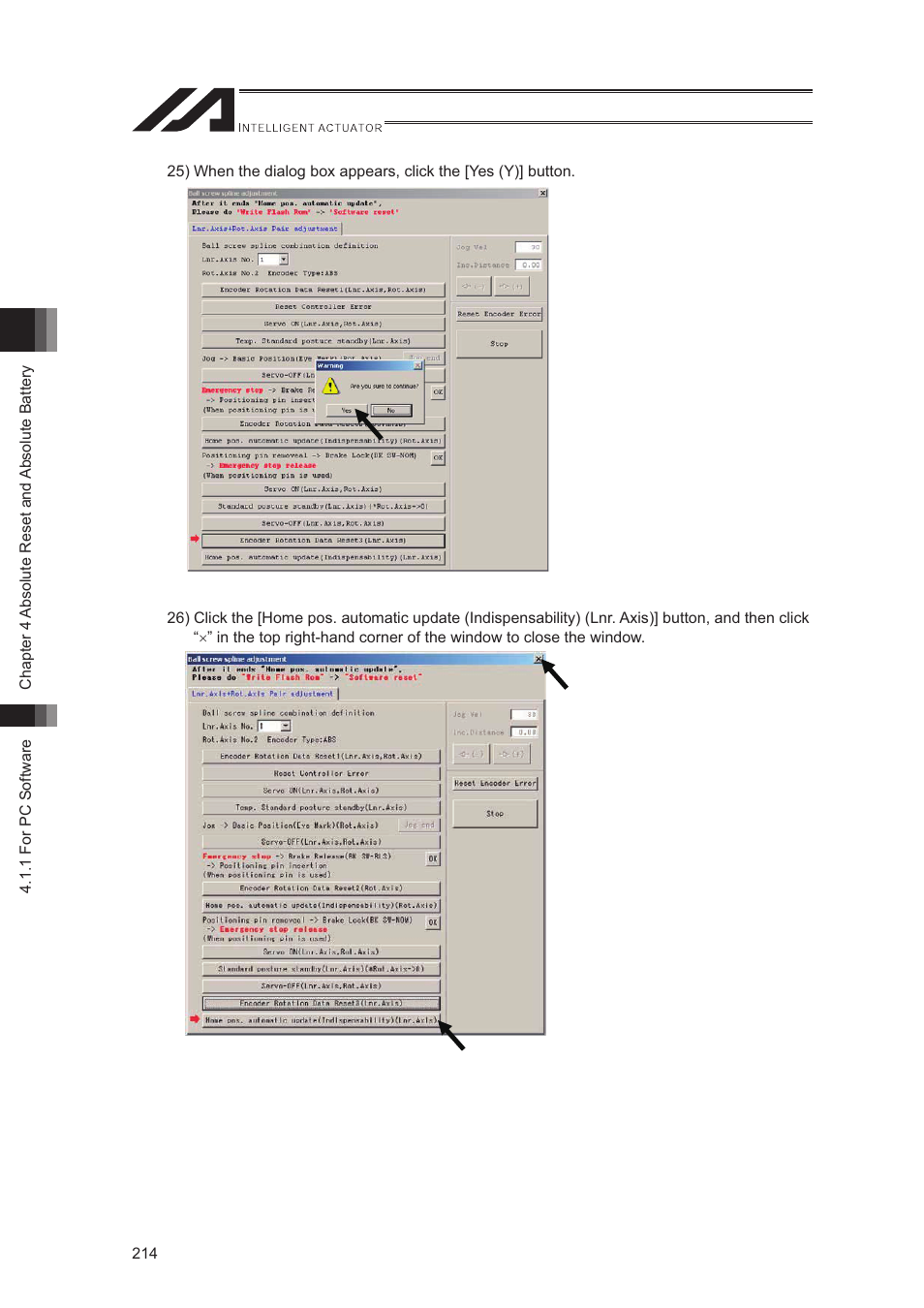 IAI America XSEL-S User Manual | Page 222 / 544