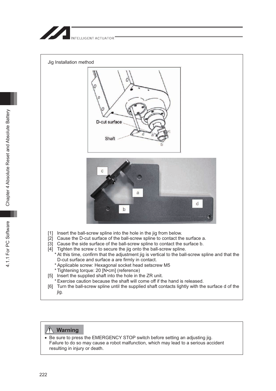 IAI America XSEL-S User Manual | Page 230 / 544