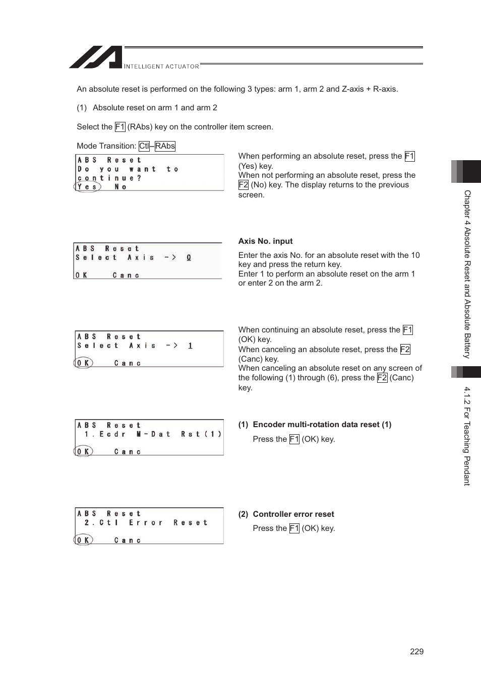 IAI America XSEL-S User Manual | Page 237 / 544