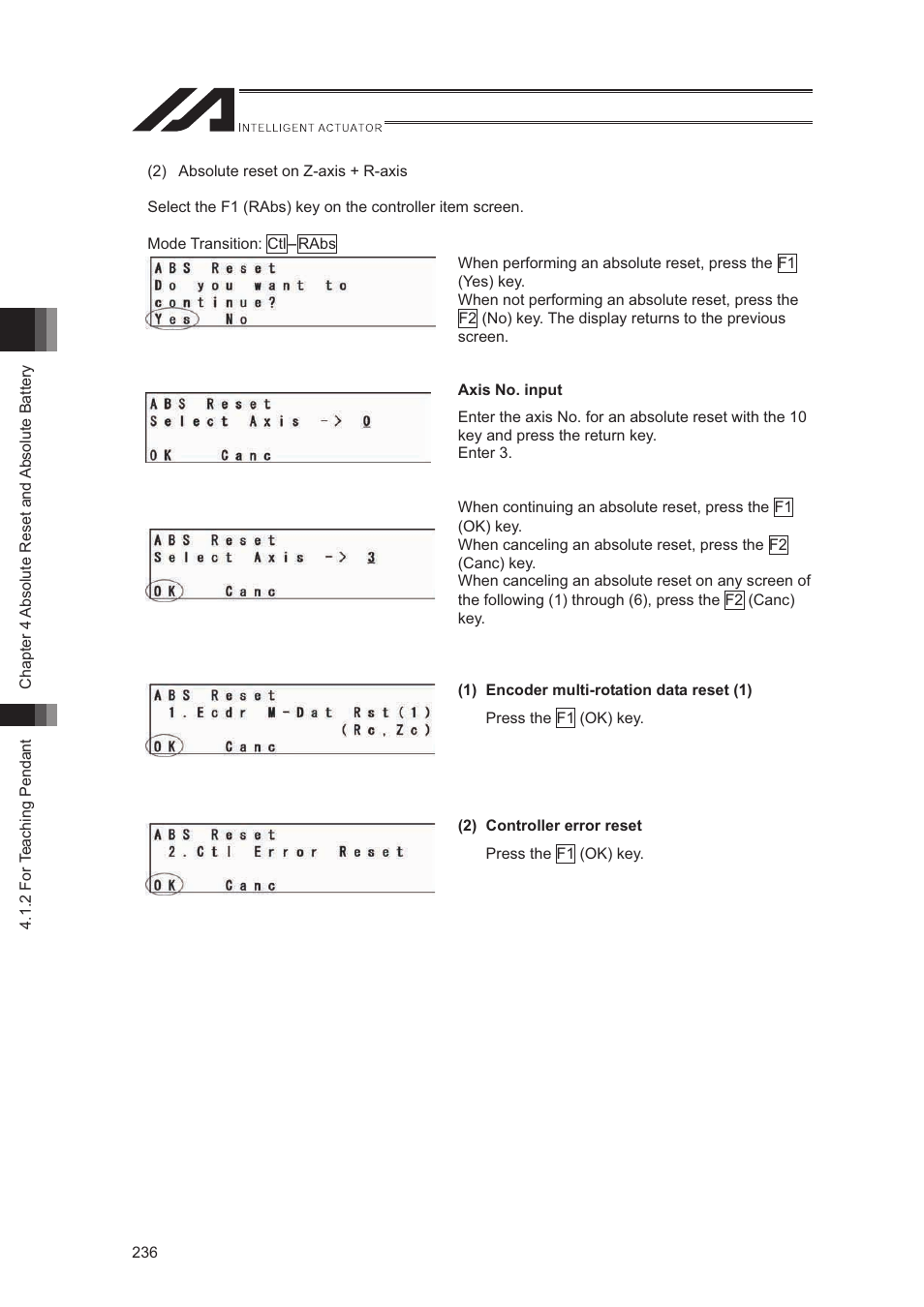 IAI America XSEL-S User Manual | Page 244 / 544