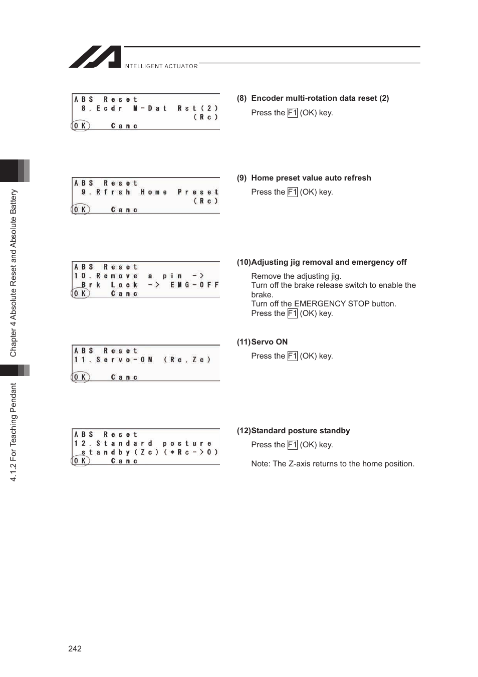 IAI America XSEL-S User Manual | Page 250 / 544