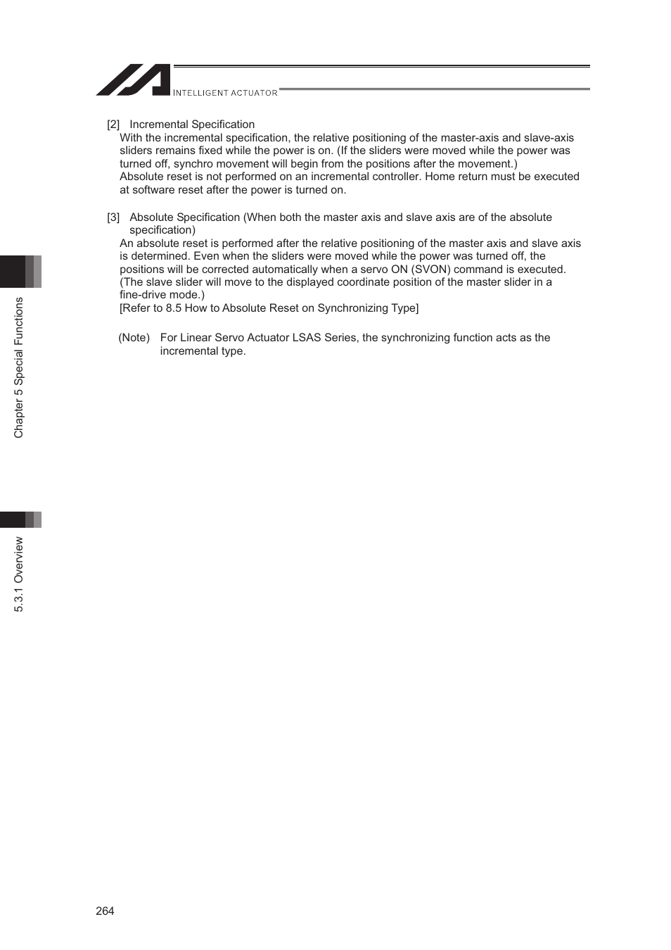 IAI America XSEL-S User Manual | Page 272 / 544