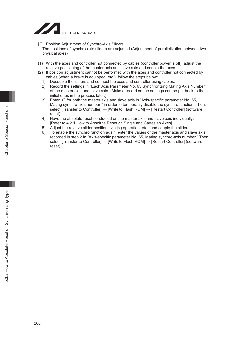 IAI America XSEL-S User Manual | Page 274 / 544