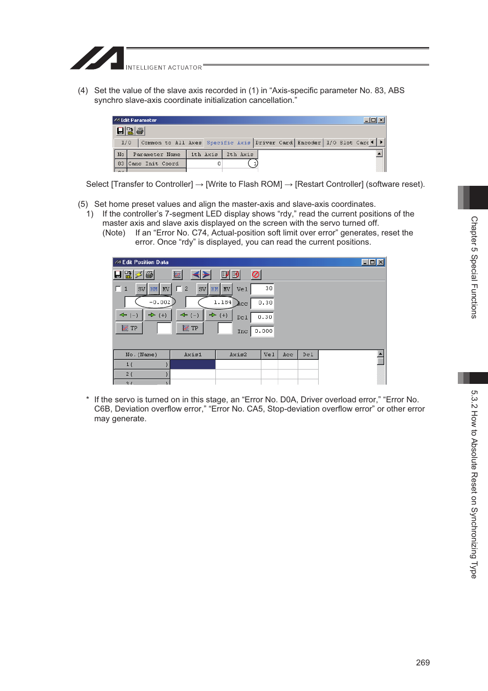 IAI America XSEL-S User Manual | Page 277 / 544