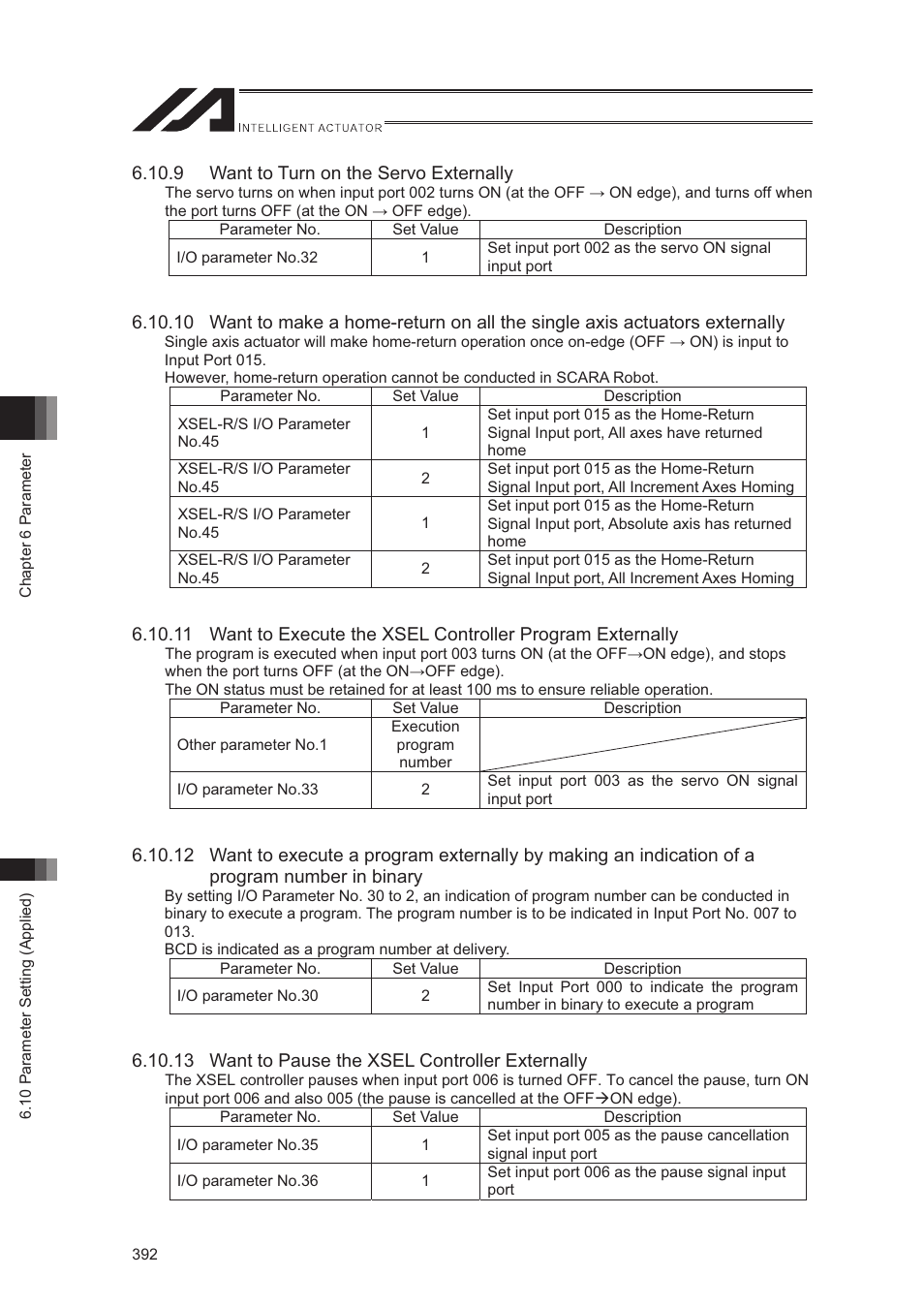 IAI America XSEL-S User Manual | Page 400 / 544