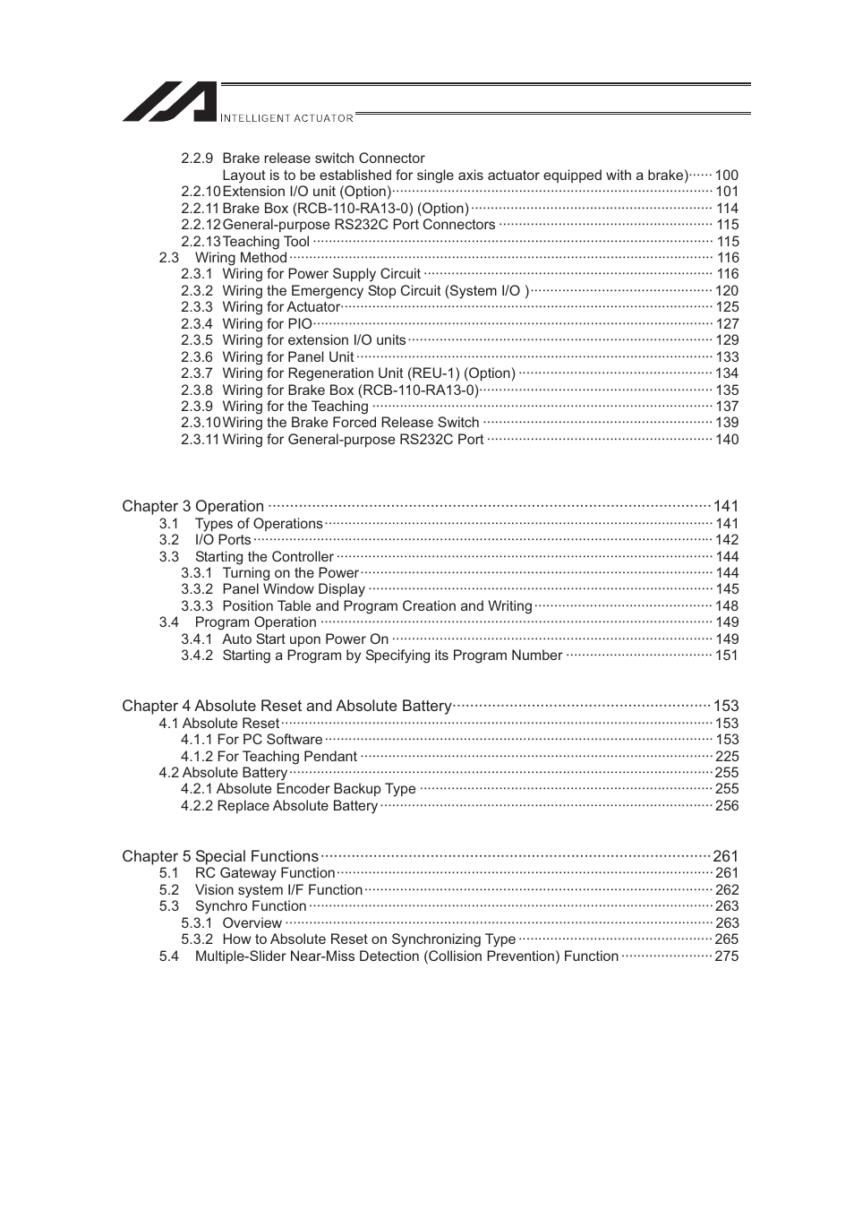 IAI America XSEL-S User Manual | Page 6 / 544