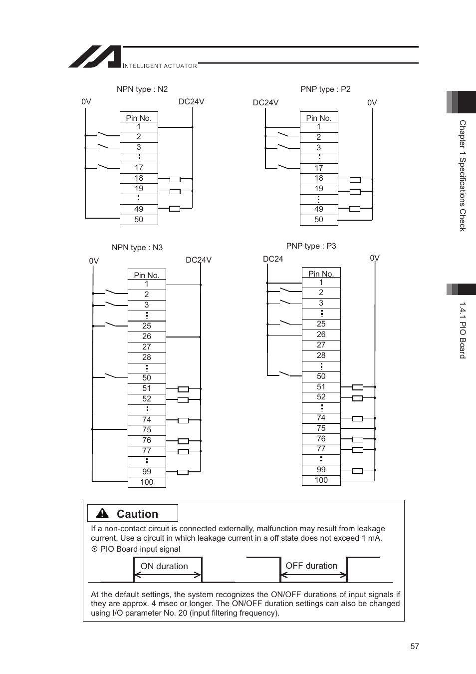 Caution | IAI America XSEL-S User Manual | Page 65 / 544