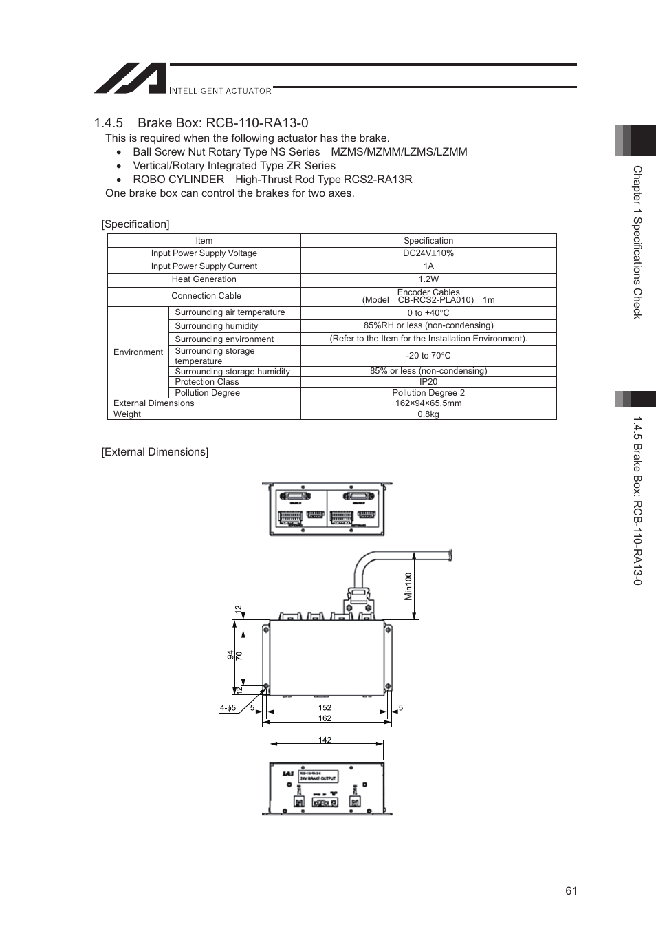 IAI America XSEL-S User Manual | Page 69 / 544