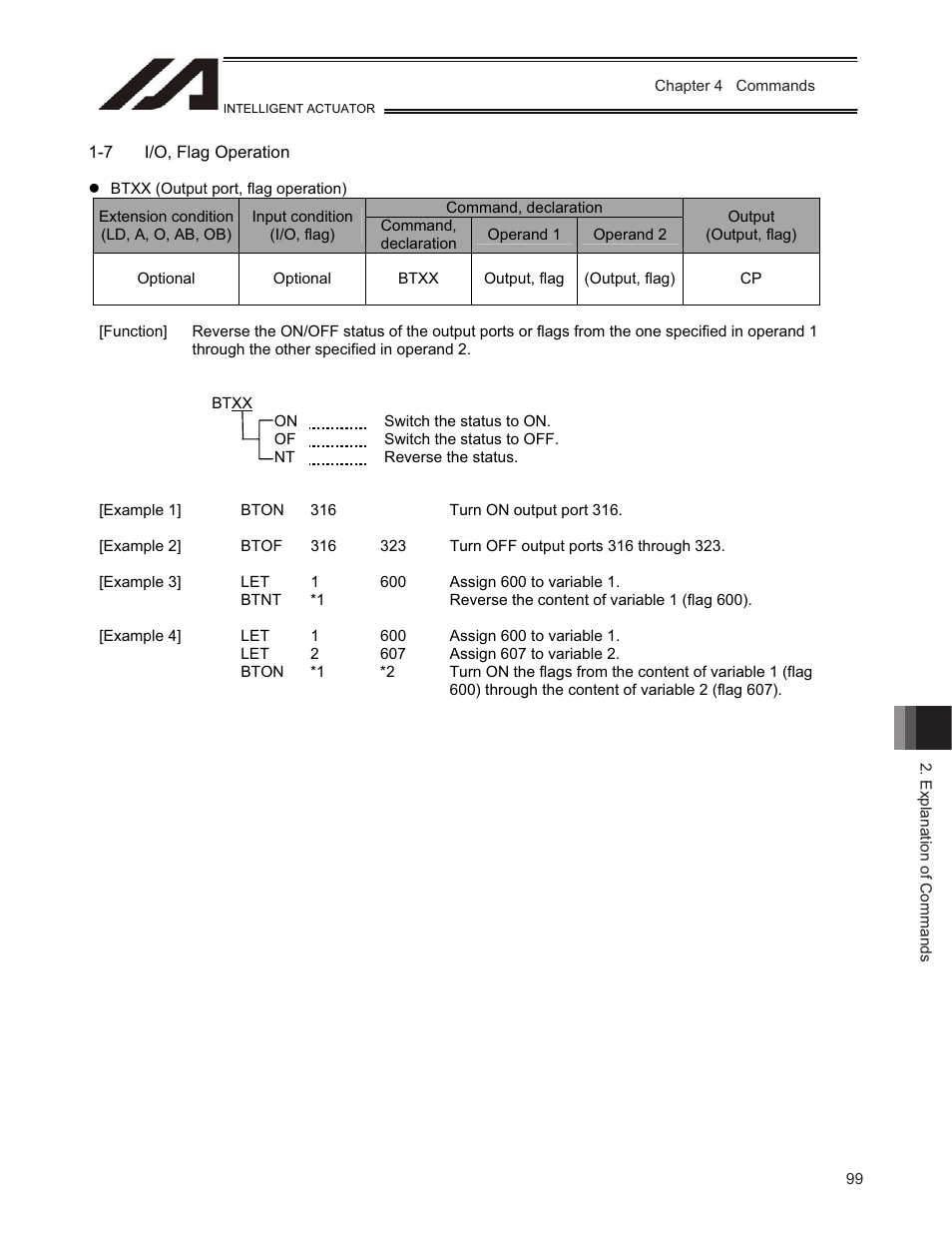 IAI America TT-C3 User Manual | Page 109 / 364