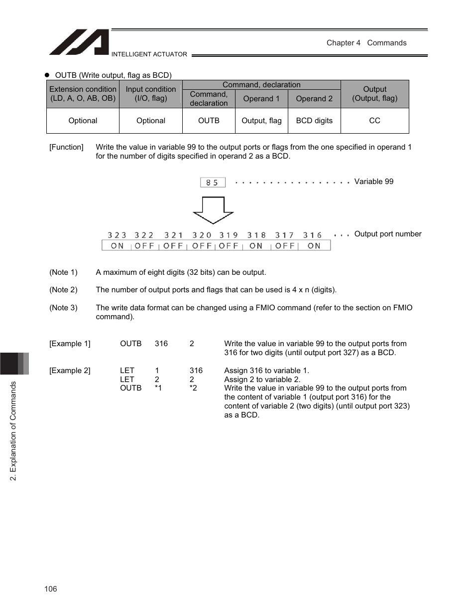 IAI America TT-C3 User Manual | Page 116 / 364