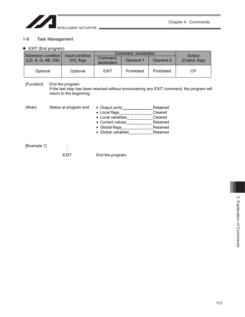 IAI America TT-C3 User Manual | Page 123 / 364