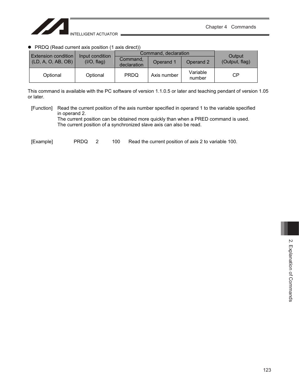 IAI America TT-C3 User Manual | Page 133 / 364