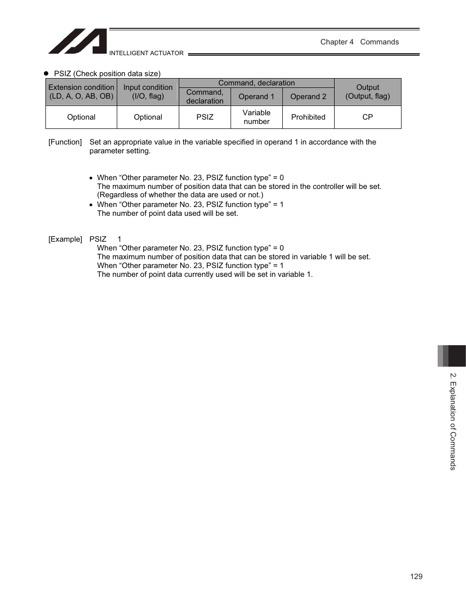 IAI America TT-C3 User Manual | Page 139 / 364