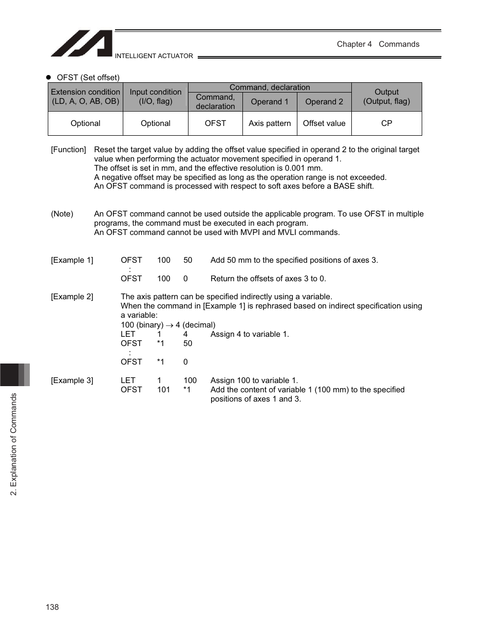 IAI America TT-C3 User Manual | Page 148 / 364