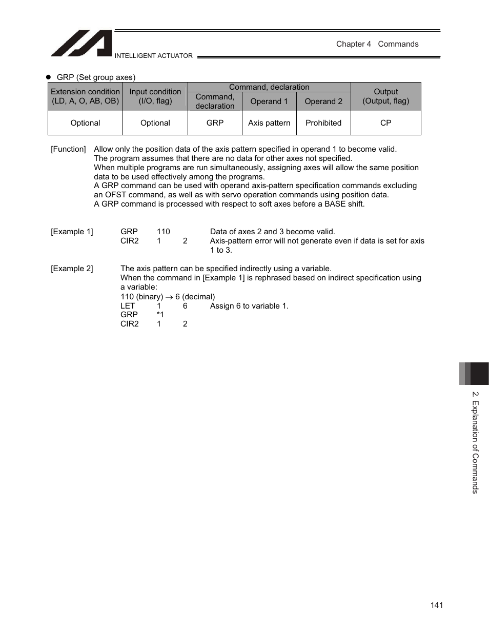 IAI America TT-C3 User Manual | Page 151 / 364