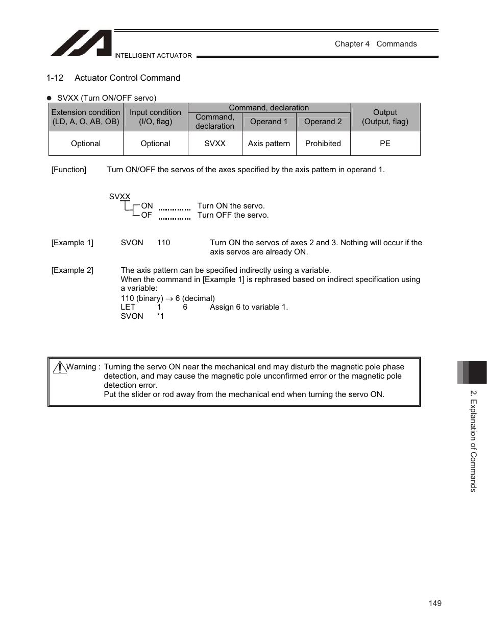 IAI America TT-C3 User Manual | Page 159 / 364