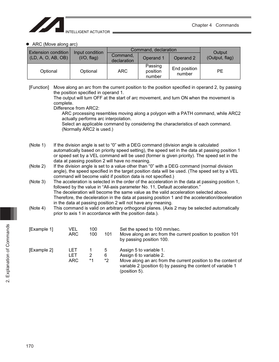 IAI America TT-C3 User Manual | Page 180 / 364