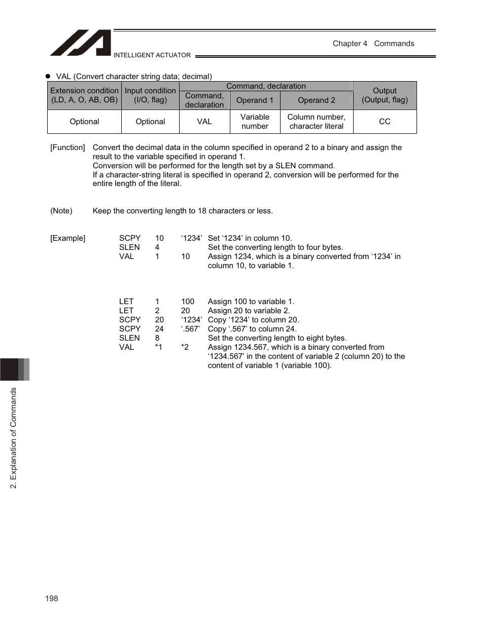 IAI America TT-C3 User Manual | Page 208 / 364