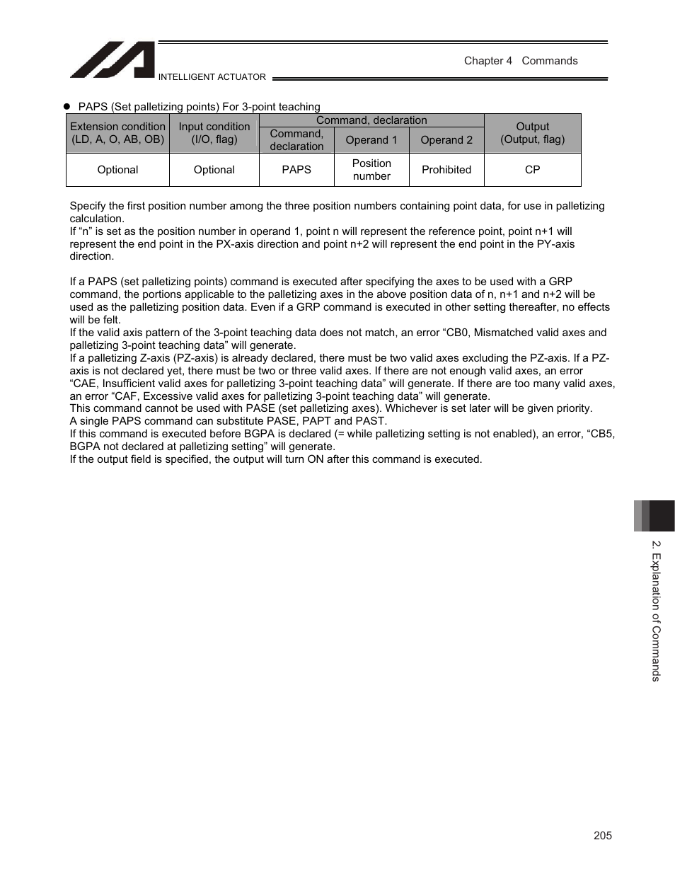 IAI America TT-C3 User Manual | Page 215 / 364