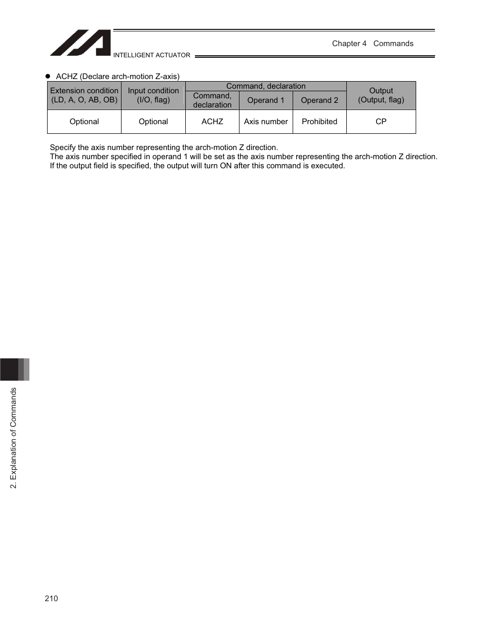 IAI America TT-C3 User Manual | Page 220 / 364