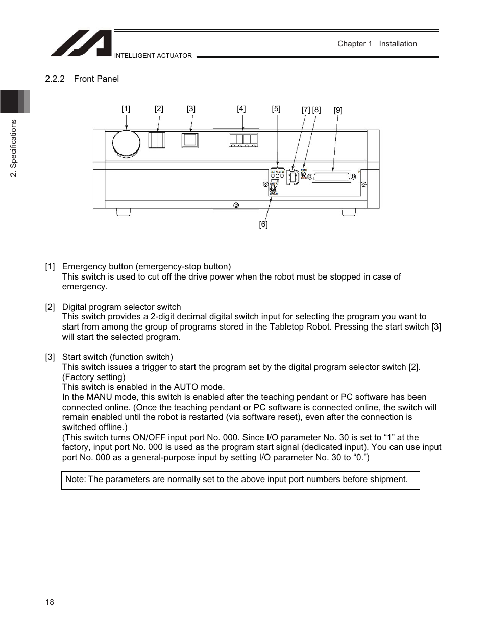 IAI America TT-C3 User Manual | Page 28 / 364