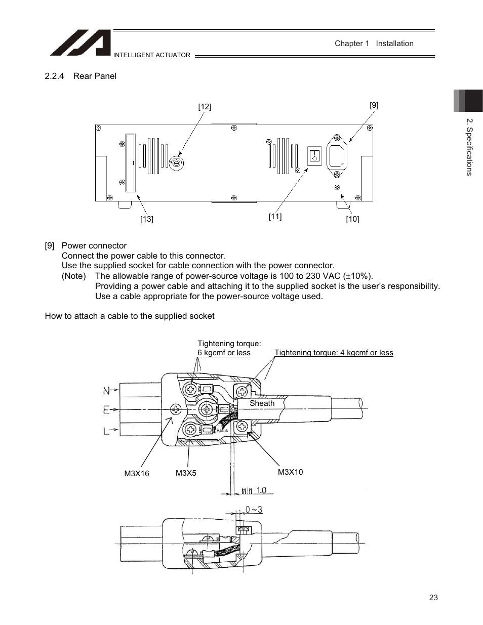 IAI America TT-C3 User Manual | Page 33 / 364
